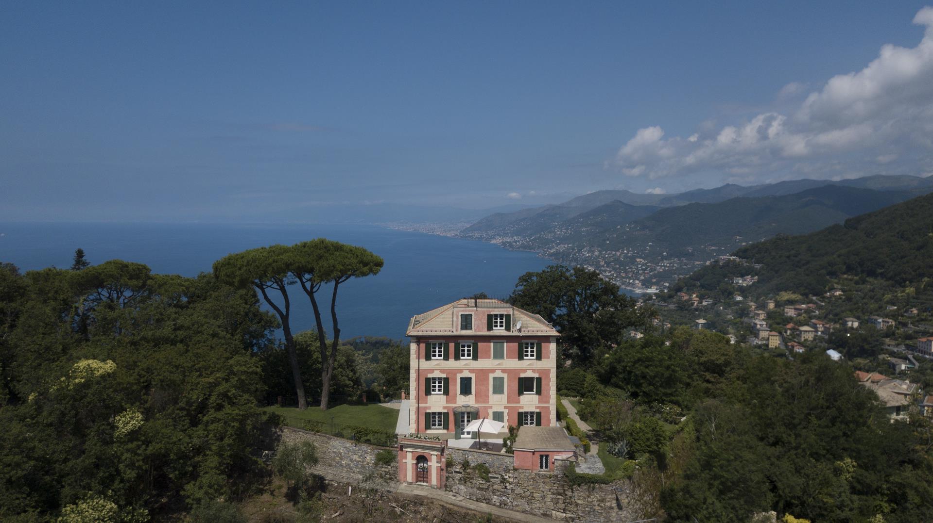 Stunning Panoramic Villa a luxury home for sale in Portofino, Italian