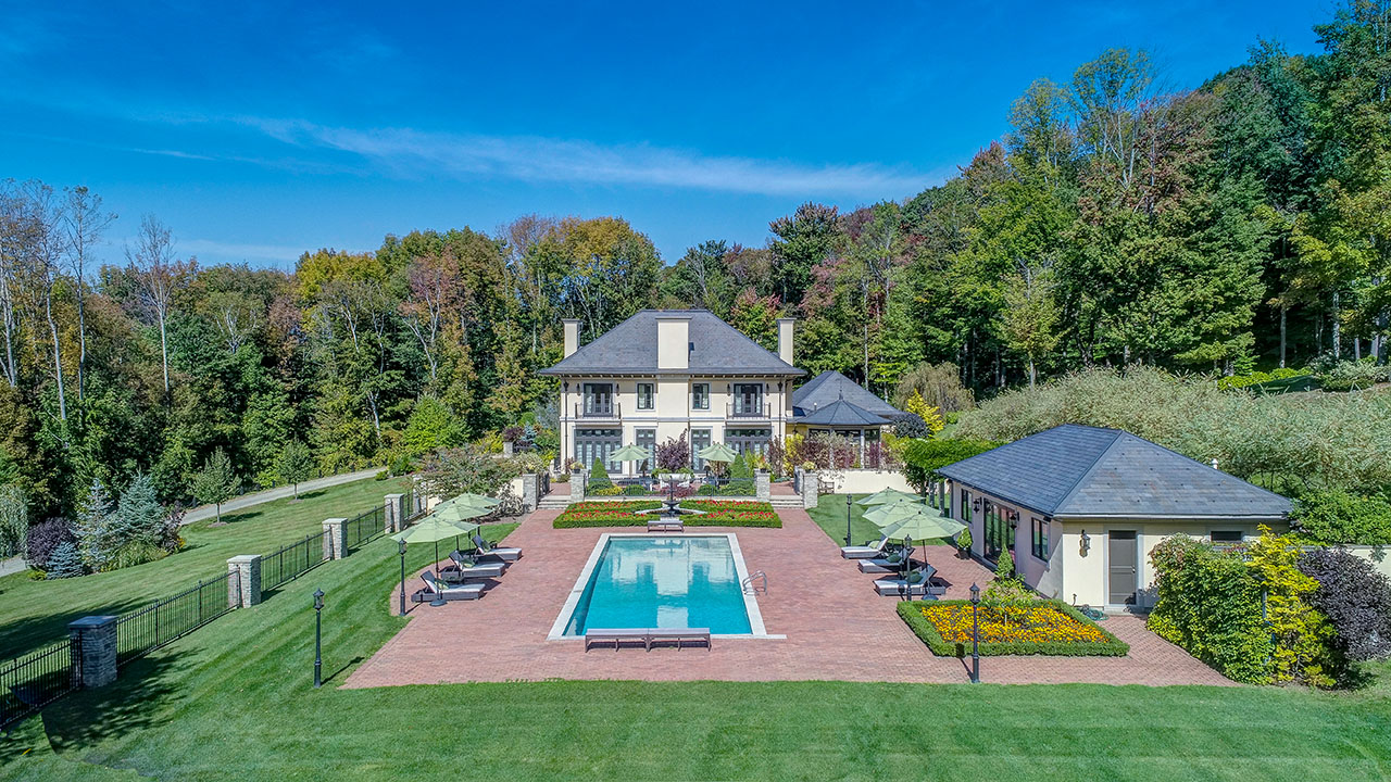 Privare Berkshire Estate a luxury home for sale in West Stockbridge