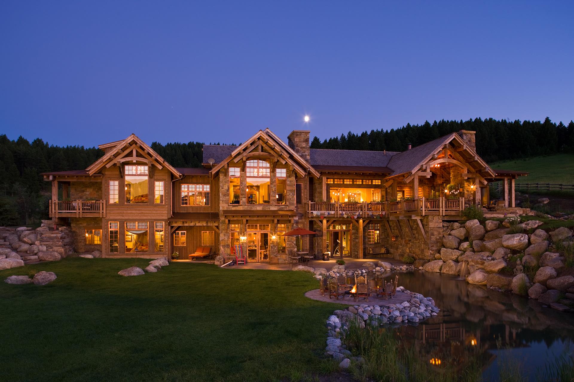 Montana Zen a luxury home for sale in Bozeman, Gallatin County, Bozeman and Vicinity , Montana