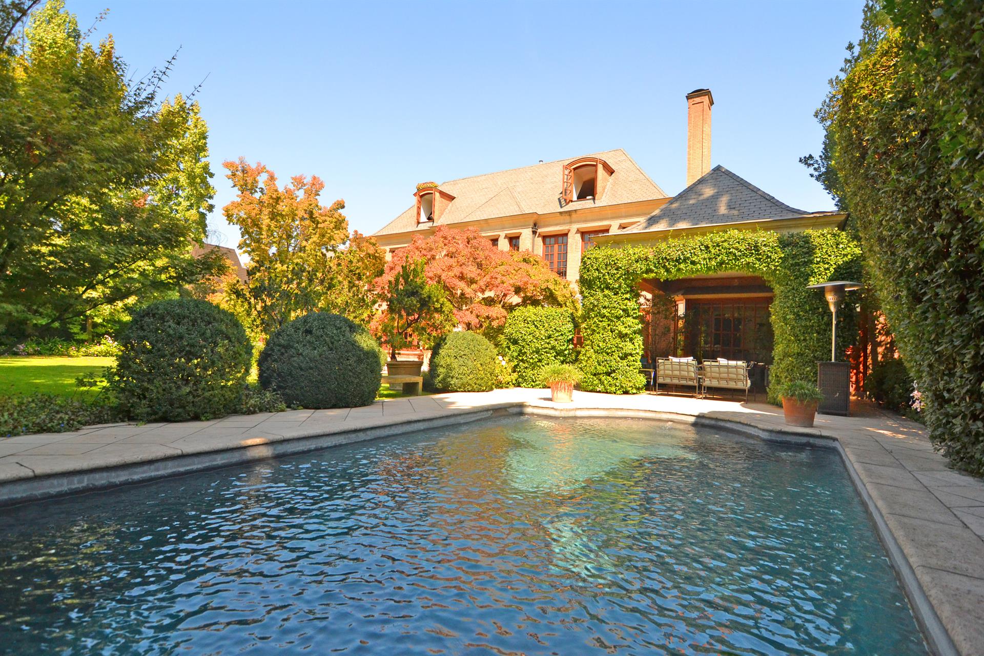 style architecture in the city a luxury home for sale in Santiago