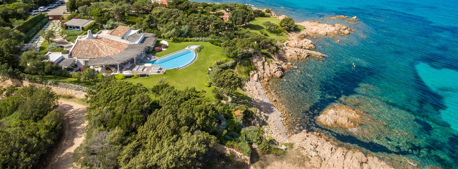 Unique waterfront Villa: a luxury home for sale in Porto Cervo, Emerald ...