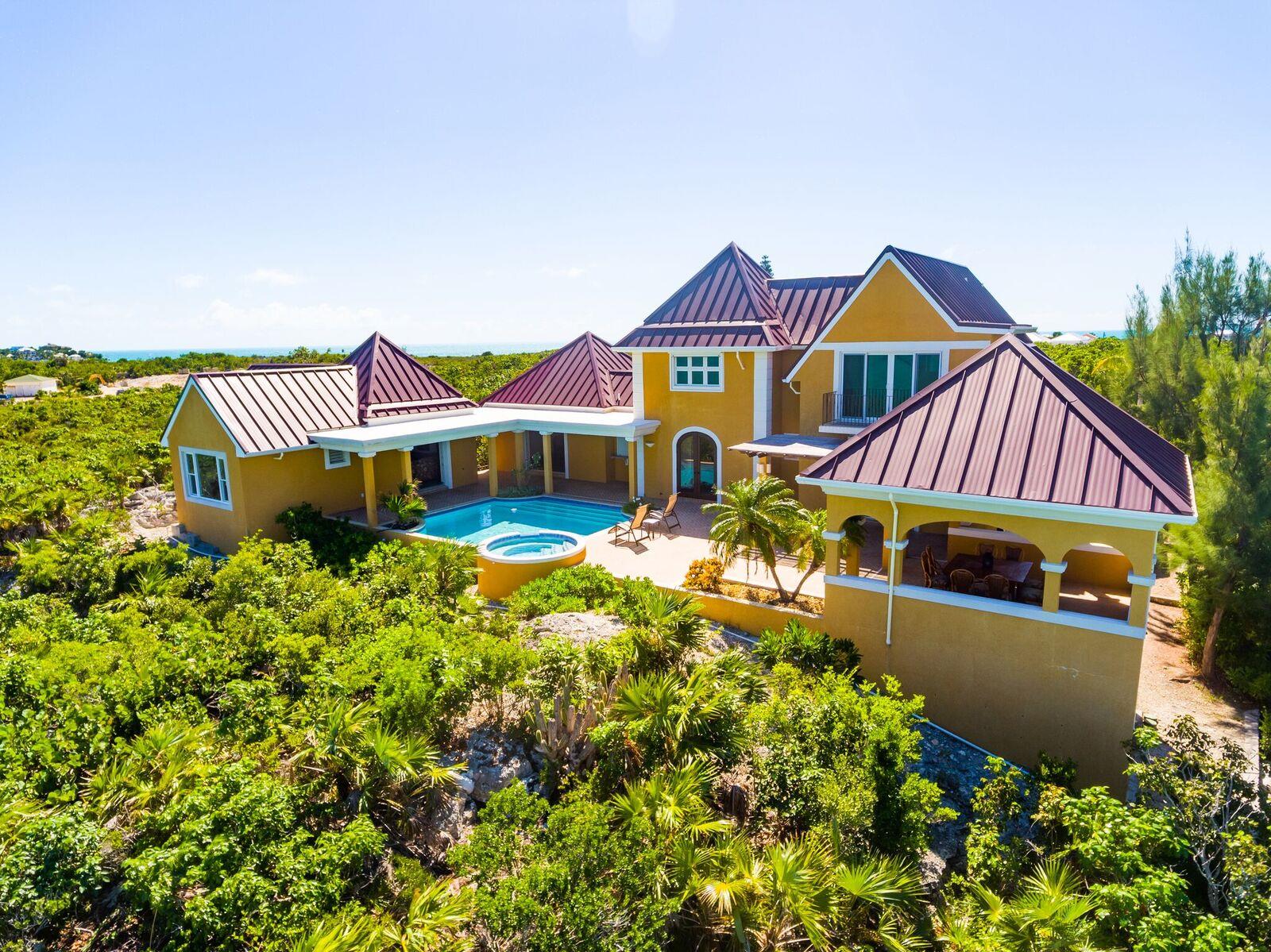 Luxury Waterfront Villa: a luxury home for sale in Chalk Sound ...